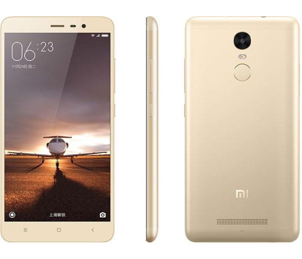 XIAOMI Redmi Note 3 DS. 4G LTE 2/16GB Złoty Xiaomi Redmi Note 3 16GB Gold - 301526 - zdjęcie 9